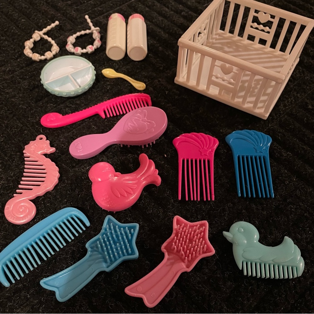 My Little Pony MLP Vintage 1980’s Hair and Baby Accessories